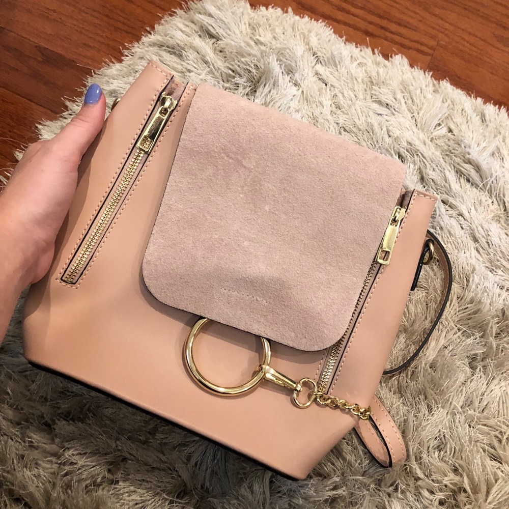 Genuine leather backpack